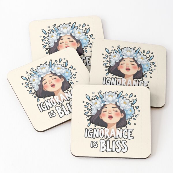 Item preview, Ignorance is Bliss (Blue Lotus Edition) designed and sold by PriyaMagic.
