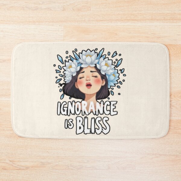 Item preview, Ignorance is Bliss (Blue Lotus Edition) designed and sold by PriyaMagic.