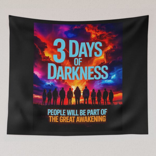 Item preview, 3 DAYS of DARKNESS - The Great Awakening designed and sold by DBM Photo Art 1.