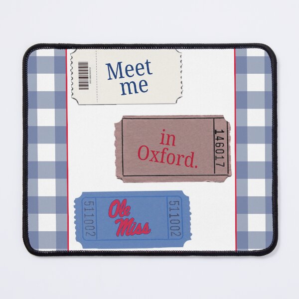 Item preview, Meet Me In Oxford- Ole Miss- Ticket Design designed and sold by Sophab723.