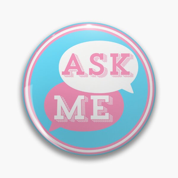 Item preview, Trans Ask Me Flag designed and sold by lyfernor.