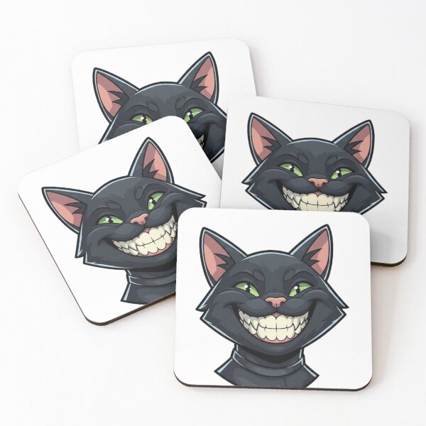 Item preview, Grinning Cat designed and sold by ThinkQuietlyProject.