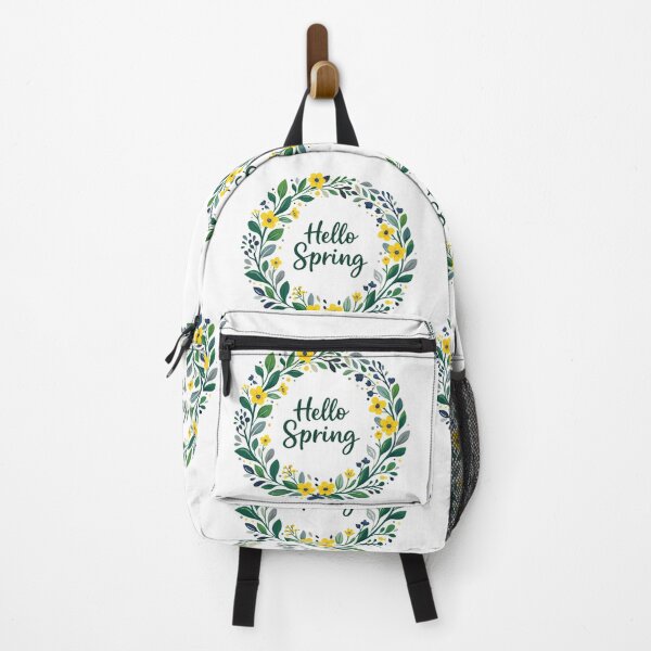 Item preview, Hello Spring Floral Botanical Minimal Brush Design designed and sold by Combat Skies.