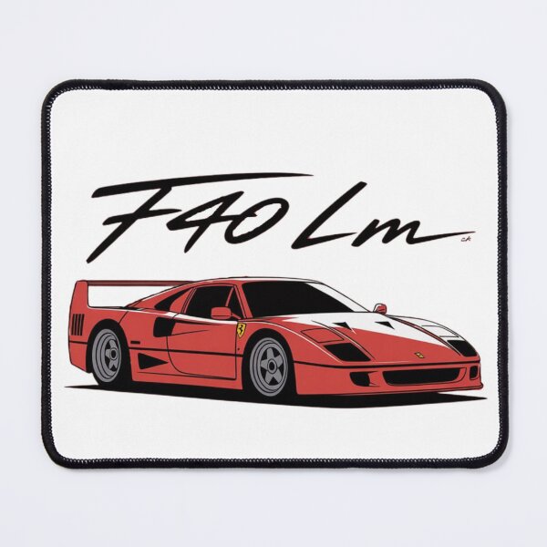 Item preview, ferrarif40 red front designed and sold by carcoseco.