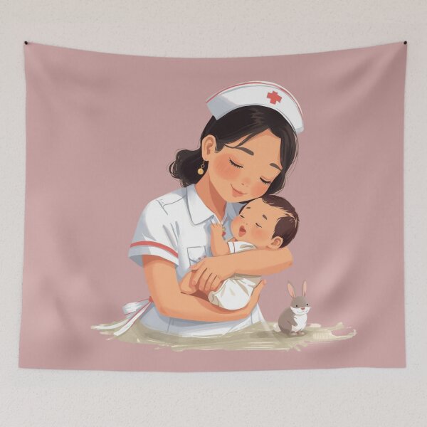 Item preview,  Nurse Mom Healing Hearts at Work - Loving Hearts at Home designed and sold by Nature's Palette.