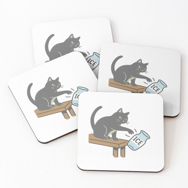 Item preview, abolish-ice anti ice funny cats designed and sold by Charonde.
