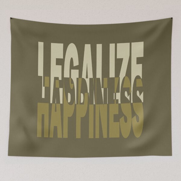 Item preview, Legalize happiness - legalize happiness designed and sold by BeJahMan.