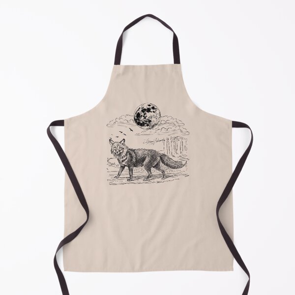 Item preview, Red Fox in the Moonlight designed and sold by Mad March Hares.