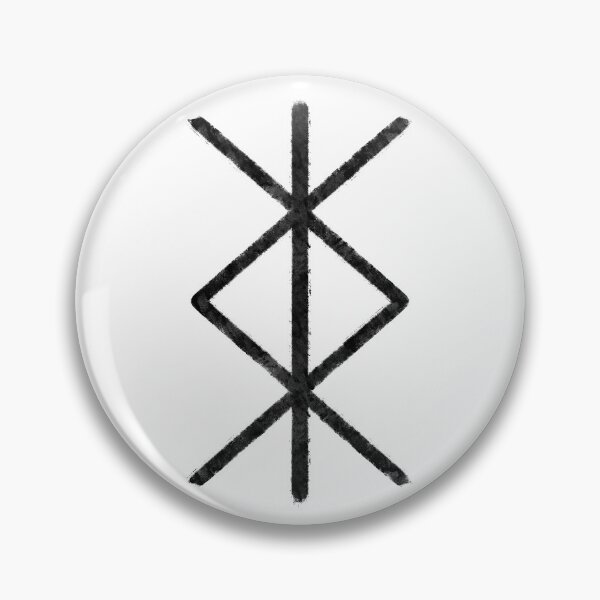 Item preview, Peace & Serenity Bindrune — Viking Magical Symbol designed and sold by MelZahrArt.
