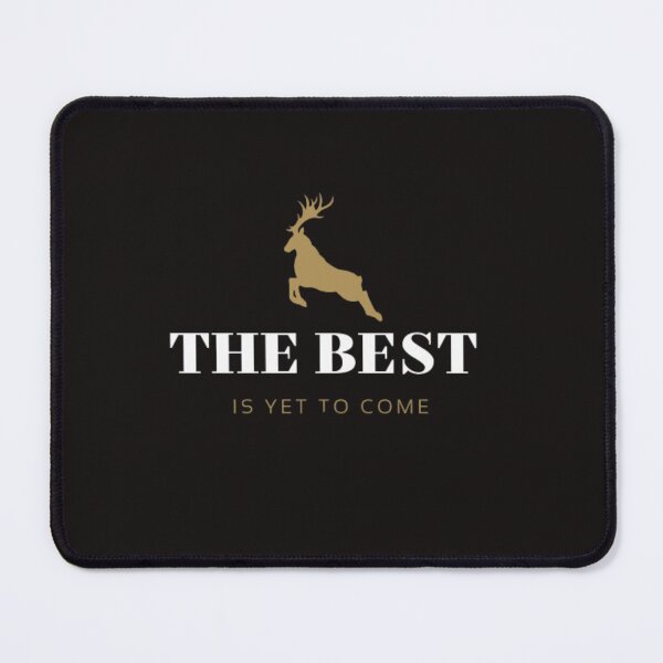 Item preview, The Best Is Yet To Come Golden Stag Aspiration Art designed and sold by Posiheal26.