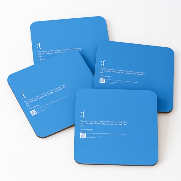 Item preview, Windows BSOD (Blue Screen of Death) designed and sold by eliweitz.