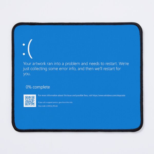Item preview, Windows BSOD (Blue Screen of Death) designed and sold by eliweitz.