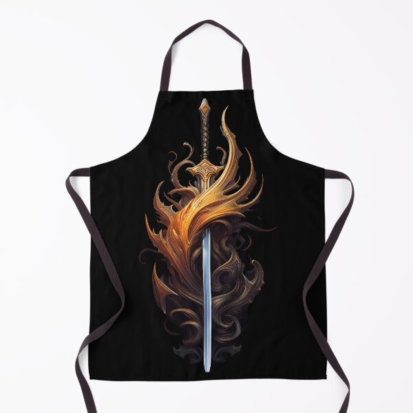 Item preview, Golden Winged Sword designed and sold by Black Ink Visions.