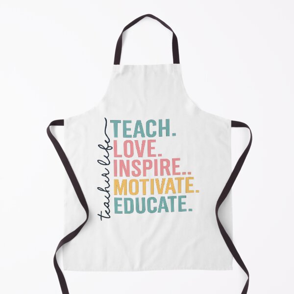 Item preview, Teacher Life, Teach Love Inspire Motivate Educate designed and sold by CloudyPress.