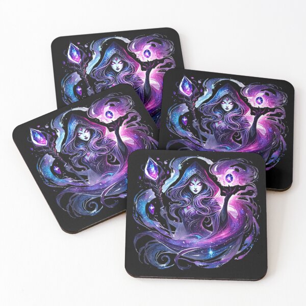 Item preview, Celestial Void Sorceress designed and sold by TheInkRaven.