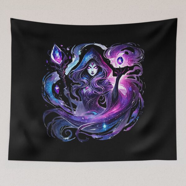Item preview, Celestial Void Sorceress designed and sold by TheInkRaven.