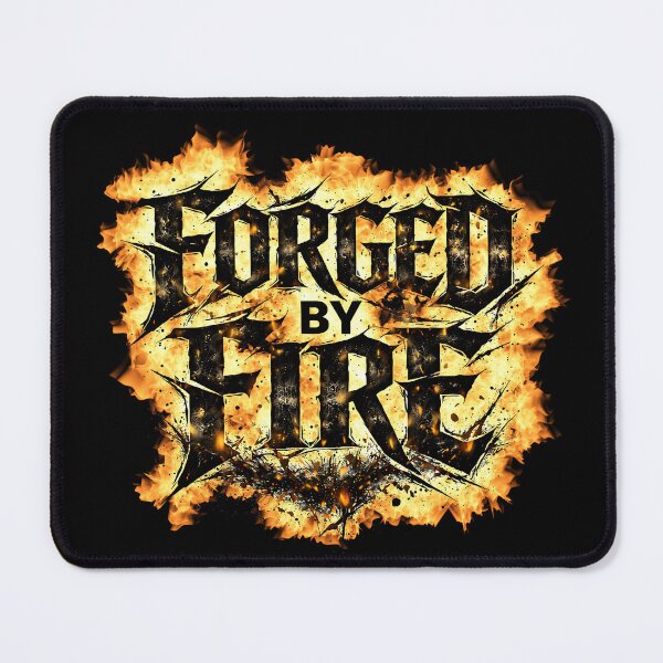 Item preview, Forged by Fire designed and sold by Plot Twist Outfitters.
