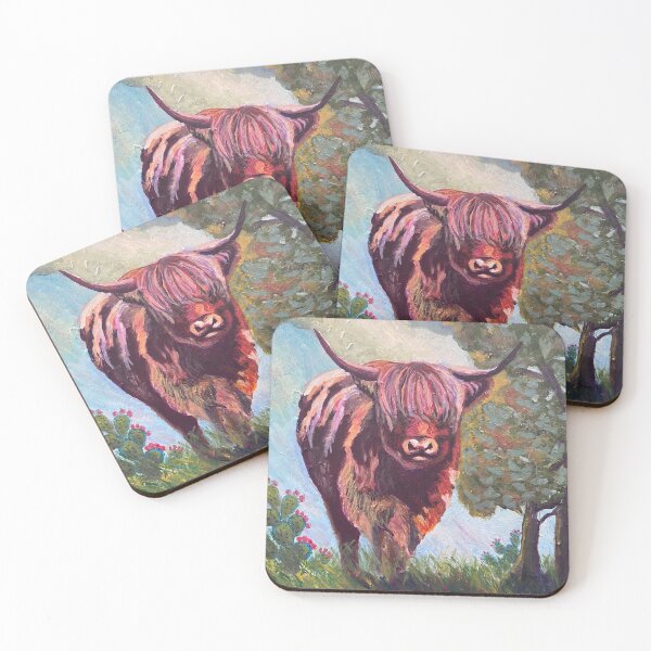 Item preview, Highland Cow designed and sold by Speckled Duck Studio.