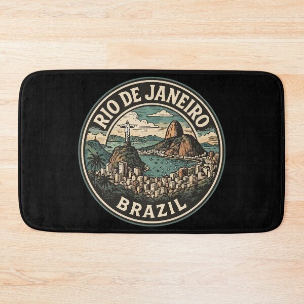 Item preview, Rio De Janeiro Brazil Vintage Travel designed and sold by TomFrontierArt.