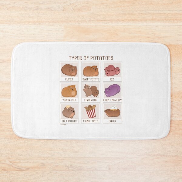 Item preview, Types of Hyrax Potatoes designed and sold by rachelka.