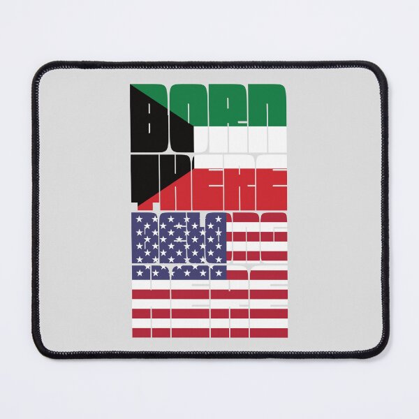Item preview, Born Kuwait Belong American designed and sold by FlagX.