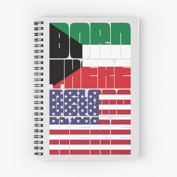 Item preview, Born Kuwait Belong American designed and sold by FlagX.