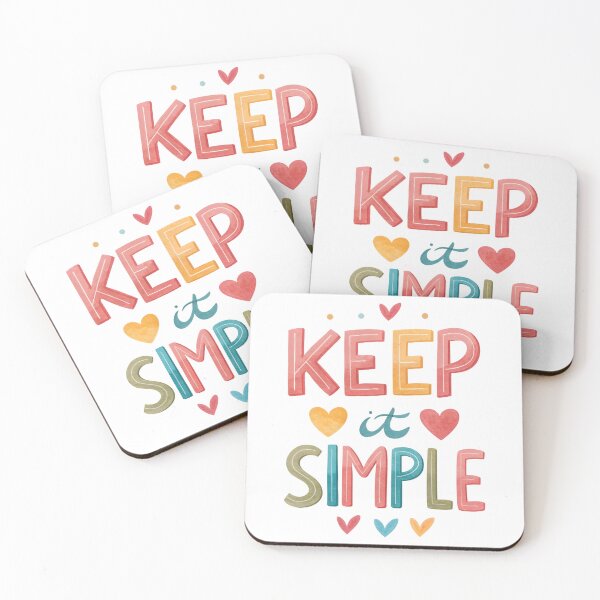 Item preview, Keep it simple designed and sold by nimmitrends.