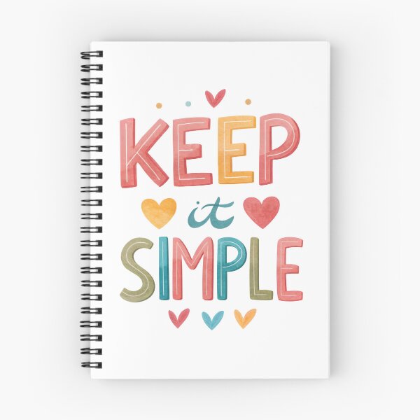 Item preview, Keep it simple designed and sold by nimmitrends.