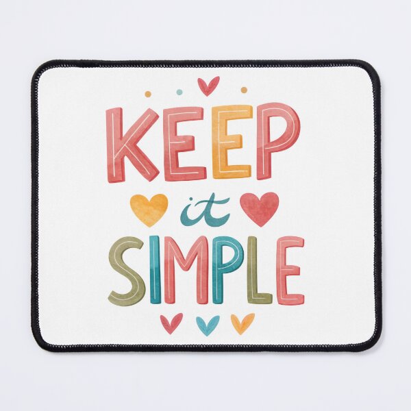 Item preview, Keep it simple designed and sold by nimmitrends.