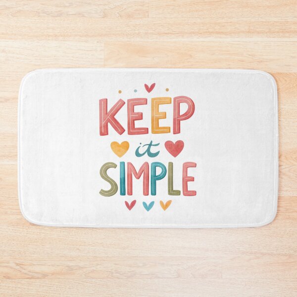 Item preview, Keep it simple designed and sold by nimmitrends.
