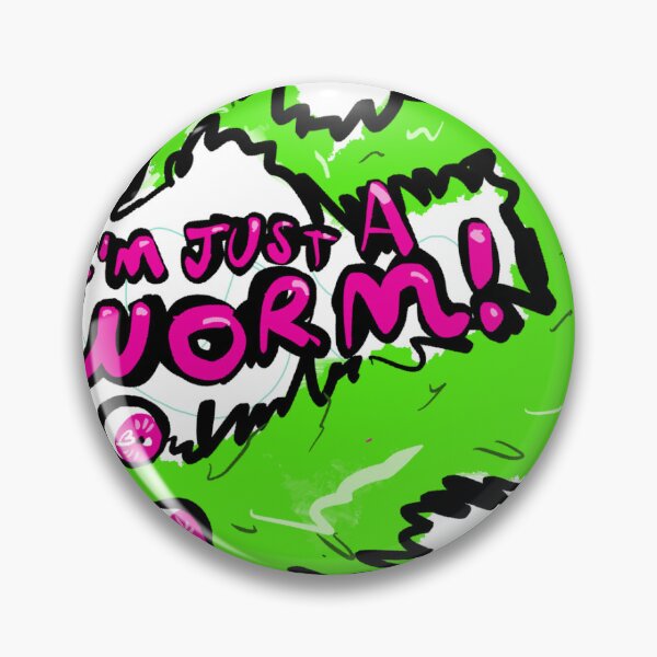 Item preview, JUST A WORM designed and sold by Bird Clown Banshee Shop!!!.