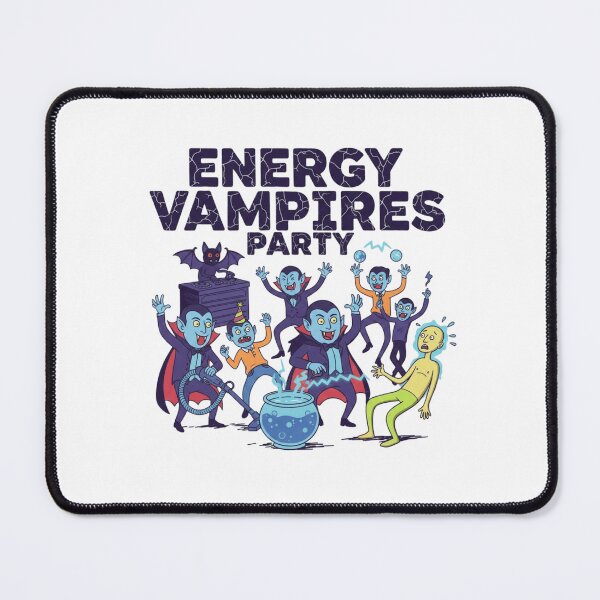 Item preview, Energy Vampires Party – Funny Halloween Style T-Shirt designed and sold by Imaginarium of Chaos falcon88 .