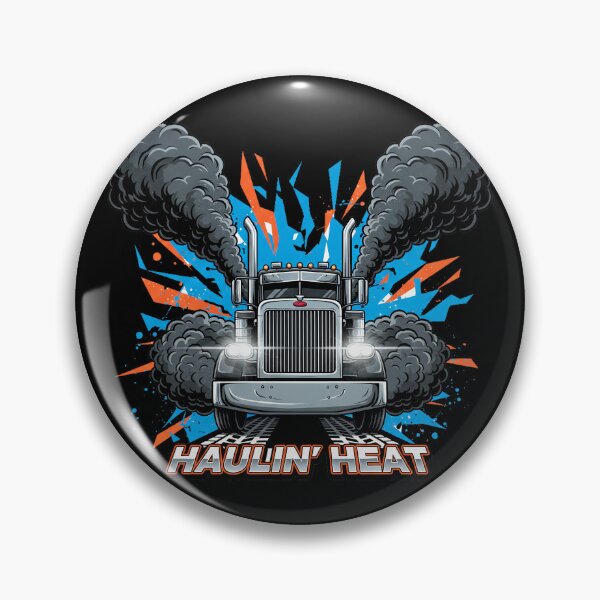 Item preview, Haulin' Heat - Aggressive Diesel Trucker Aesthetic designed and sold by BounoWorld.