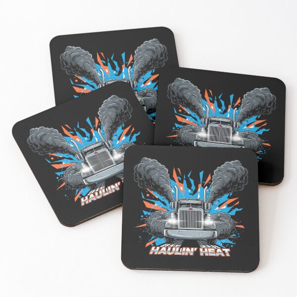 Item preview, Haulin' Heat - Aggressive Diesel Trucker Aesthetic designed and sold by BounoWorld.