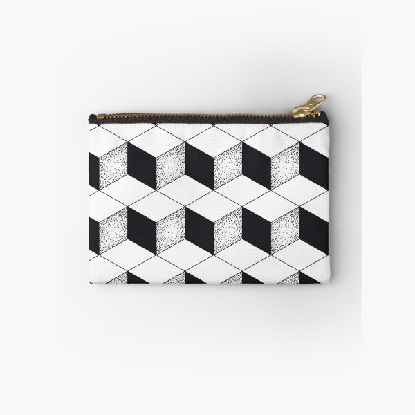 Item preview, Pattern black and white cubes designed and sold by Good_Things.