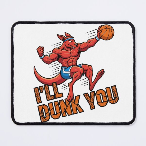 Item preview, I’ll Dunk You – Funny Kangaroo Basketball T-Shirt designed and sold by Imaginarium of Chaos falcon88 .