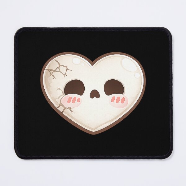 Item preview, White Heart Skull — Silent Love designed and sold by DreamMachine69.