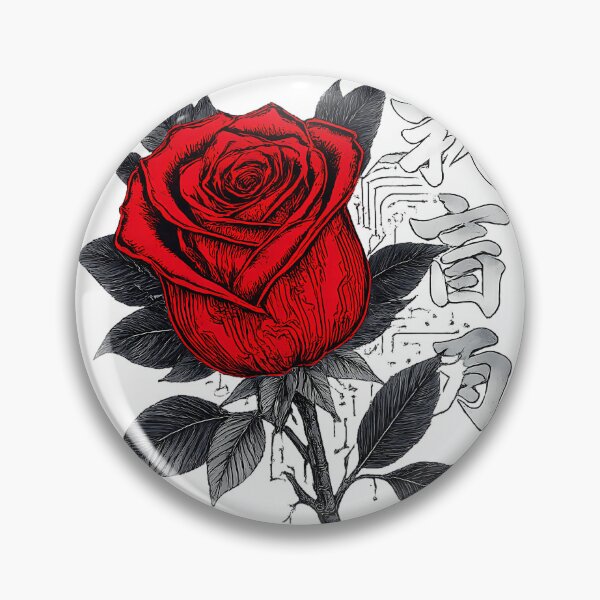 Item preview, Cybernetic Rose Japanese Streetwear Aesthetic designed and sold by etuvibes.
