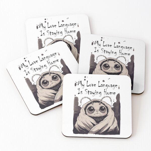 Item preview, My Love Language Is Staying Home designed and sold by OuSfian1.