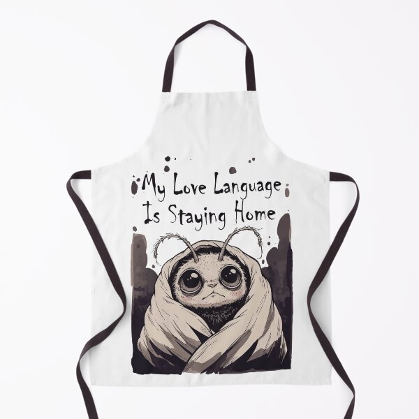 Item preview, My Love Language Is Staying Home designed and sold by OuSfian1.