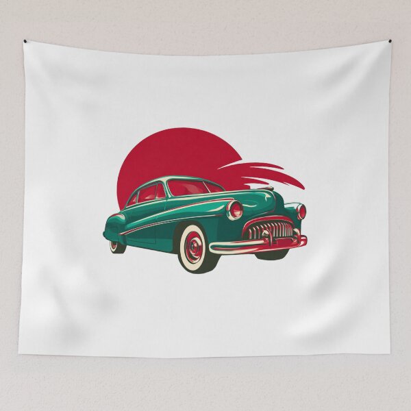 Item preview, Vintage Custom Garage Car designed and sold by PeTees shop.