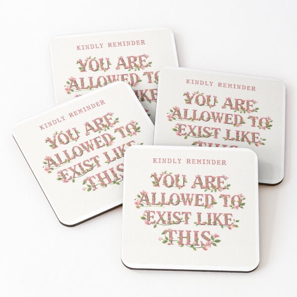Item preview, Mental Health Kindly Reminder - You Are Allowed To Exist Like This designed and sold by Neurodelic.