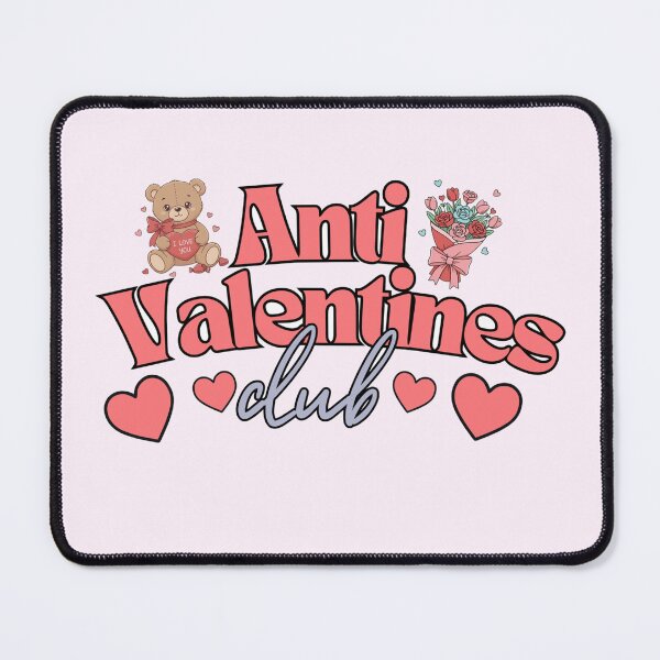Item preview, Anti Valentines club designed and sold by PinkPixelStudio.