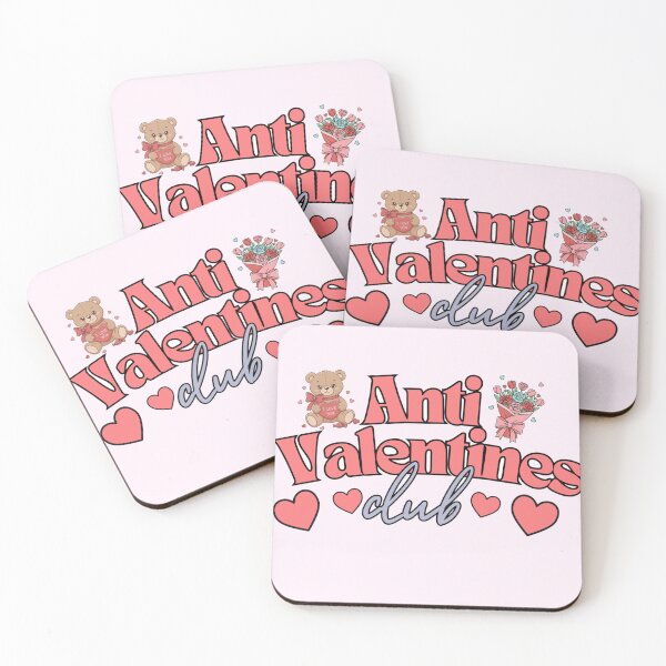 Item preview, Anti Valentines club designed and sold by PinkPixelStudio.