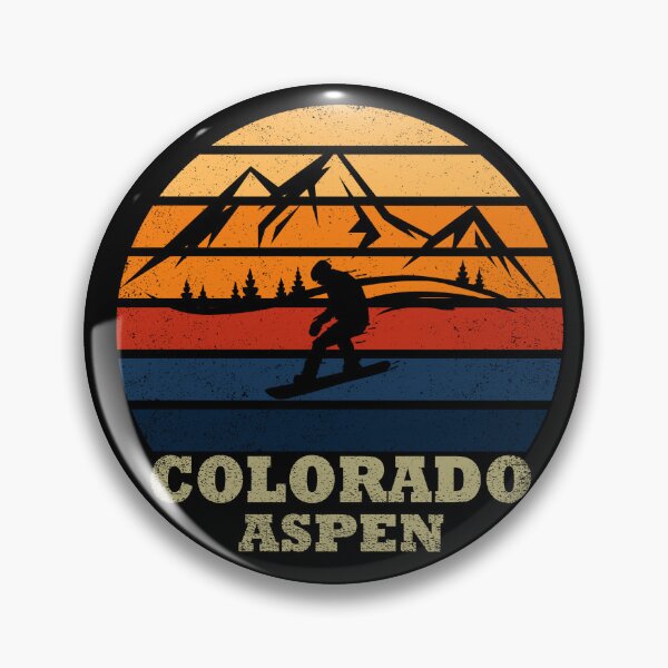 Item preview, Colorado vintage rocky mountains Aspen ski resort designed and sold by Alexaltay.