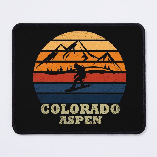 Item preview, Colorado vintage rocky mountains Aspen ski resort designed and sold by Alexaltay.