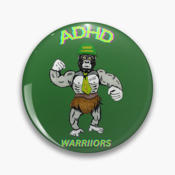 Item preview, ADHD WARRIORS designed and sold by BCBurnings.