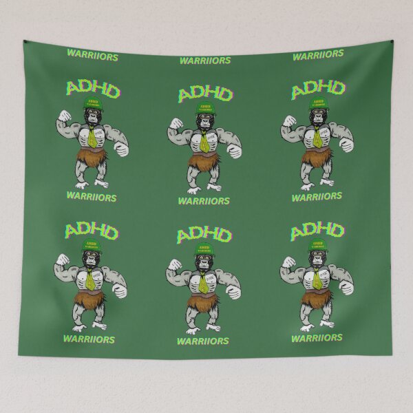 Item preview, ADHD WARRIORS designed and sold by BCBurnings.