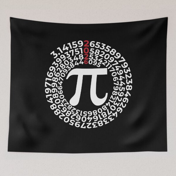 Item preview, Pi Day 2026 with Numbers Spiral | number 3.1415 designed and sold by Halfstone.