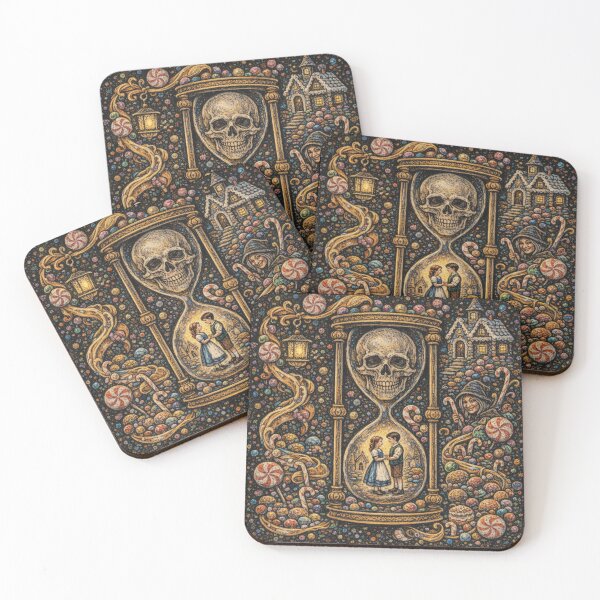 Item preview, Skull Hourglass Hansel and Gretel designed and sold by Bunnybarbell.